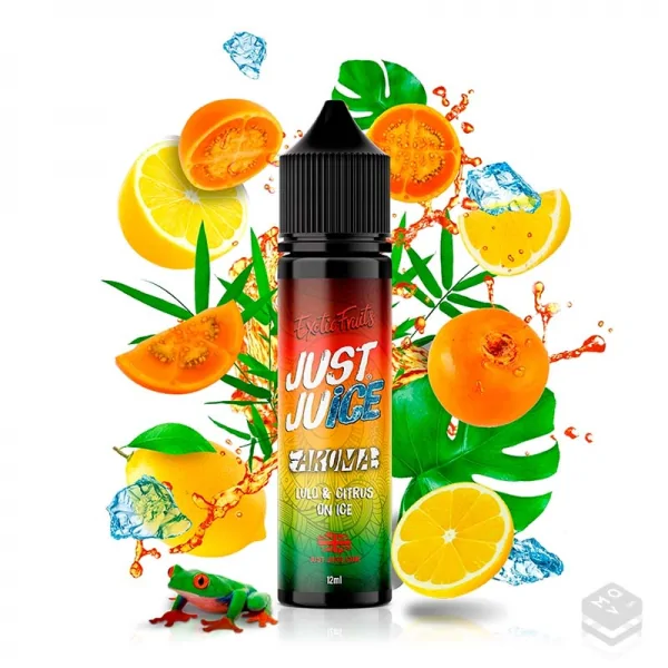 FLAVOUR EXOTIC FRUITS LULO & CITRUS ON ICE JUST JUICE 12ML LONGFILL