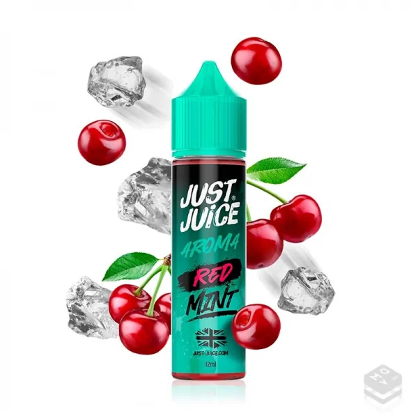FLAVOUR RED MINT RANGE JUST JUICE 12ML LONGFILL