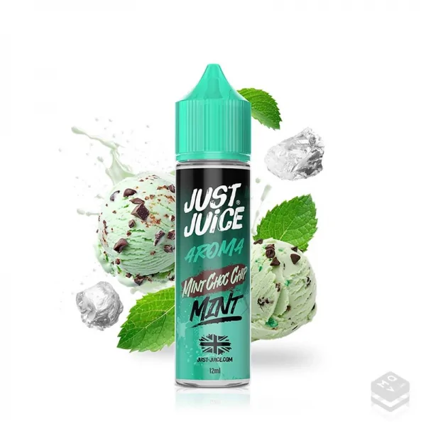 FLAVOUR MINT CHOCO CHIP MINT RANGE JUST JUICE 12ML LONGFILL