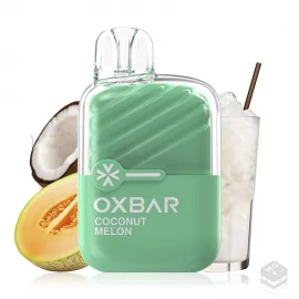DISPOSABLE VAPE COCONUT MELON OXBAR 20MG 2ML