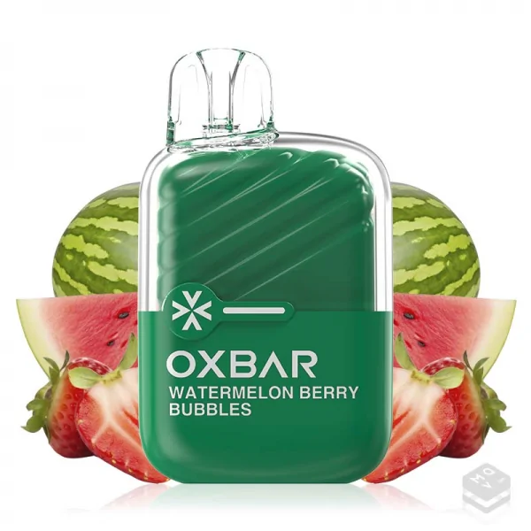 VAPER DESECHABLE WATERMELON BERRY BUBBLES OXBAR 20MG 2ML