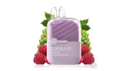 DISPOSABLE VAPE GRAPE CRANBERRIES OXBAR 20MG 2ML