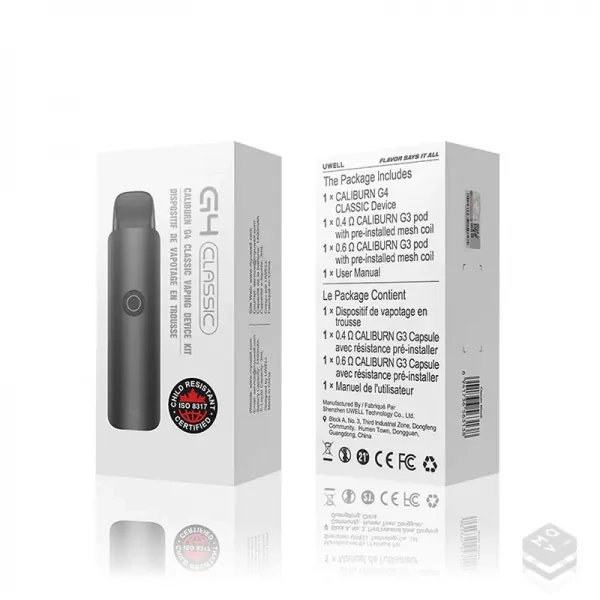 CALIBURN G4 CLASSIC UWELL POD VAPE