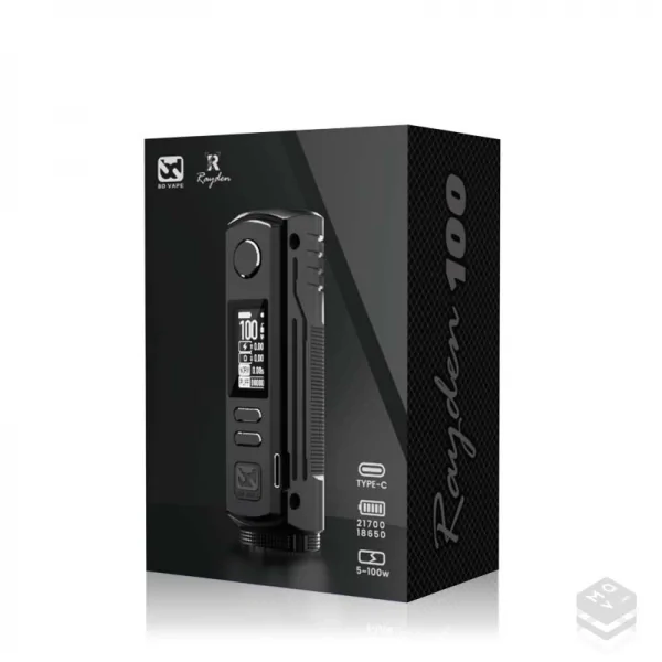 RAYDEN 100 V2 MOD NEW COLORS BD VAPE