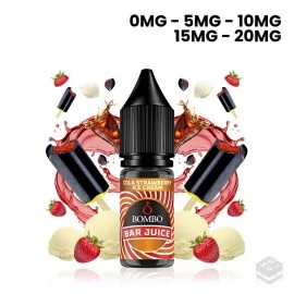 COLA STRAWBERRY ICECREAM ICE BAR JUICE BY BOMBO 10ML NICOTINE SALTS