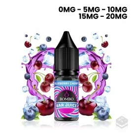 SUPER BLACKCURRANT ICE BAR JUICE BY BOMBO 10ML NICOTINE SALTS