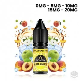 SALES DE NICOTINA APPLE PEACH MAX ICE BAR JUICE BY BOMBO 10ML