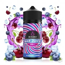 AROMA BLUEBERRY CHERRY ICE BAR JUICE BY BOMBO 20ML LONGFILL