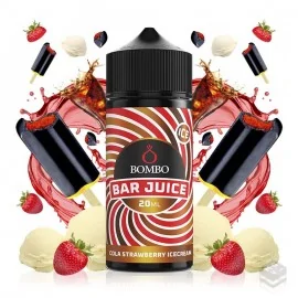 AROMA COLA STRAWBERRY ICECREAM ICE BAR JUICE BY BOMBO 20ML LONGFILL