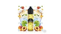FLAVOUR APPLE PEACH MAX ICE BAR JUICE BY BOMBO 10ML LONGFILL