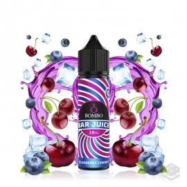 AROMA BLUEBERRY CHERRY ICE BAR JUICE BY BOMBO 10ML LONGFILL