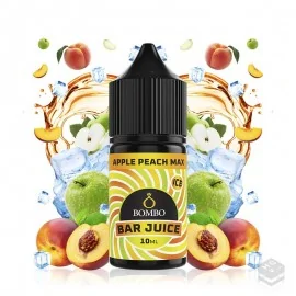 AROMA APPLE PEACH MAX ICE BAR JUICE BY BOMBO 10ML MINILONGFILL