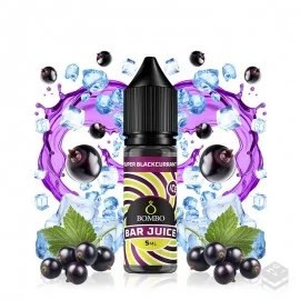 AROMA SUPER BLACKCURRANT ICE BAR JUICE BY BOMBO 5ML MINILONGFILL