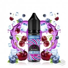 AROMA BLUEBERRY CHERRY ICE BAR JUICE BY BOMBO 5ML MINILONGFILL