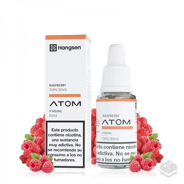 ELIQUID RASPBERRY HANGSEN ATOM 10ML