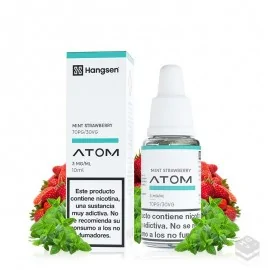 ELIQUID MINT STRAWBERRY HANGSEN ATOM 10ML VAPE