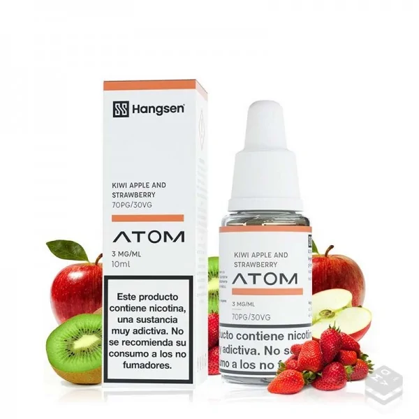 ELIQUID KIWI APPLE STRAWBERRY HANGSEN ATOM 10ML VAPE