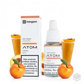 ELIQUID JUICY PEACH HANGSEN ATOM 10ML
