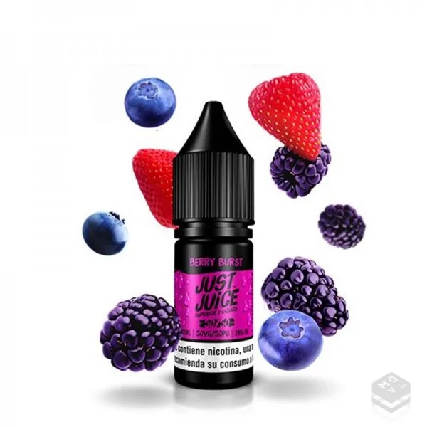 ELIQUID BERRY BURST JUST JUICE 10ML VAPE