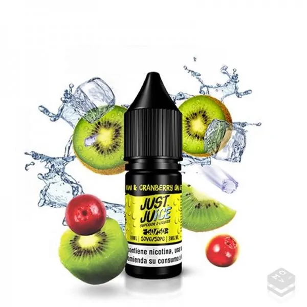 ELIQUID KIWI CRANBERRY ON ICE JUST JUICE 10ML