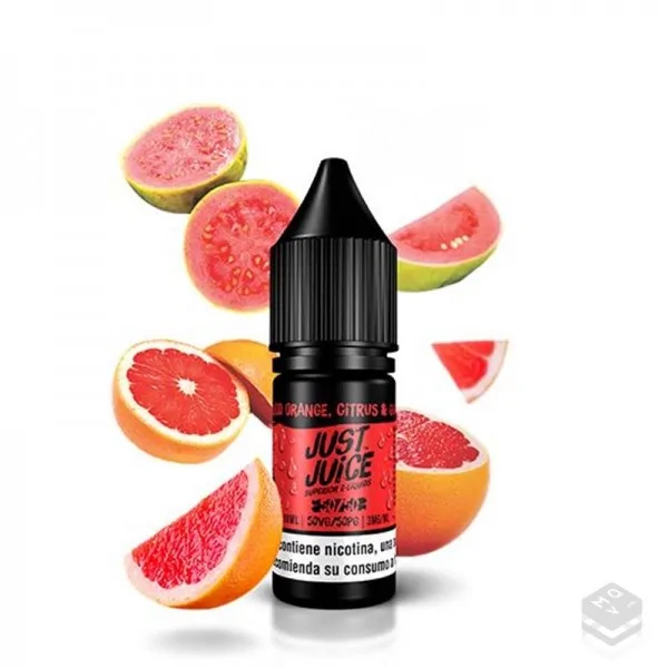 ELIQUID BLOOD ORANGE CITRUS GUAVA JUST JUICE 10ML