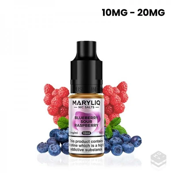 SALES BLUEBERRY SOUR RASPBERRY MARYLIQ BY LOST MARY 10ML