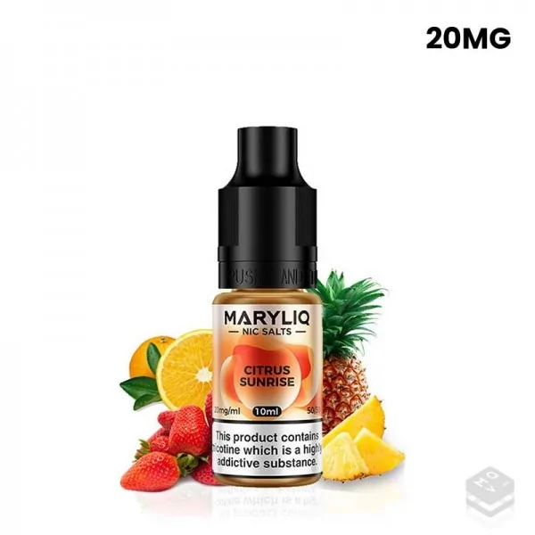 SALES CITRUS SUNRISE MARYLIQ BY LOST MARY 10ML