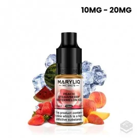 NIC SALTS PEACH STRAWBERRY WATERMELON ICE MARYLIQ BY LOST MARY 10ML