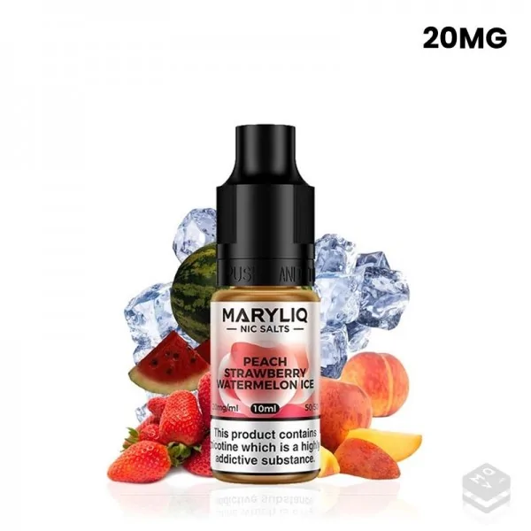SALES PEACH STRAWBERRY WATERMELON ICE MARYLIQ BY LOST MARY 10ML