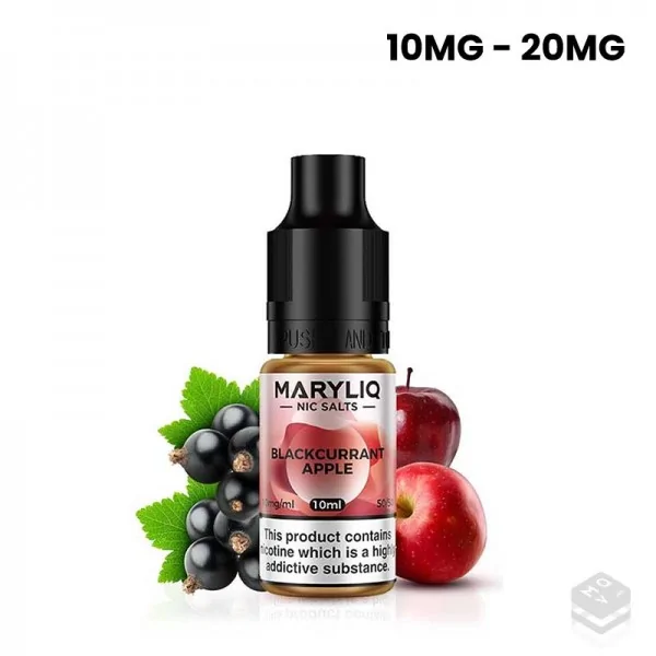 SALES BLACKCURRANT APPLE MARYLIQ BY LOST MARY 10ML