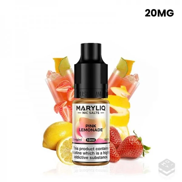 NIC SALTS PINK LEMONADE MARYLIQ BY LOST MARY 10ML