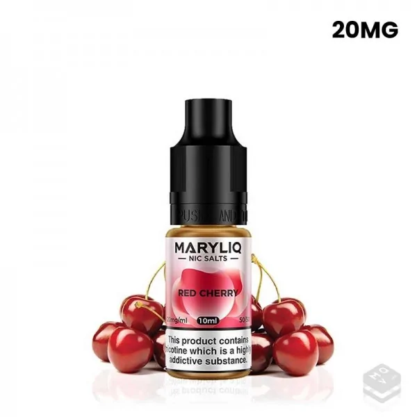 NIC SALTS RED CHERRY MARYLIQ BY LOST MARY 10ML