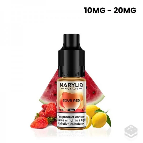 SALES SOUR RED MARYLIQ BY LOST MARY 10ML