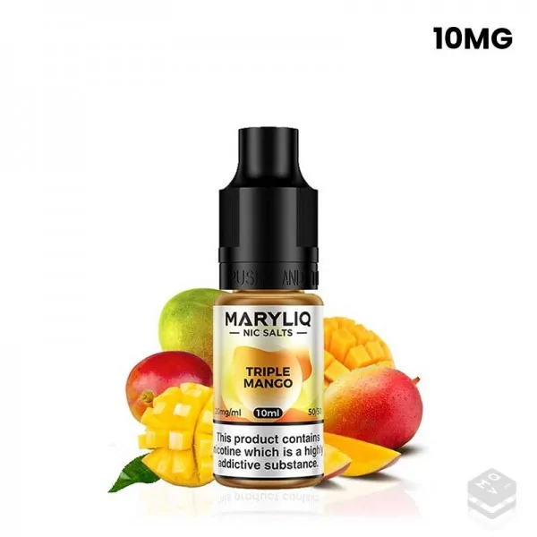 NIC SALTS TRIPLE MANGO MARYLIQ BY LOST MARY 10ML
