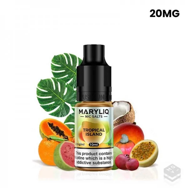 NIC SALTS TROPICAL ISLAND MARYLIQ BY LOST MARY 10ML