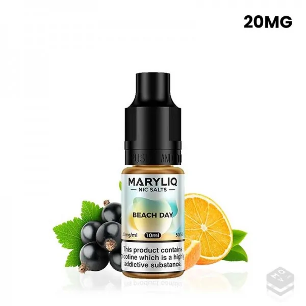 NIC SALTS BEACH DAY MARYLIQ BY LOST MARY 10ML