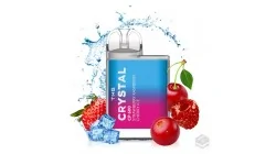 VAPER DESECHABLE CRYSTAL STRAWBERRY RASPBERRY CHERRY ICE CP600 20MG 2ML