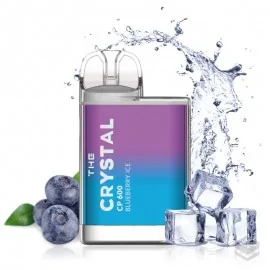 DISPOSABLE VAPE CRYSTAL BLUEBERRY ICE CP600 20MG 2ML