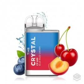 VAPER DESECHABLE CRYSTAL BLUERAZZ CHERRY CP600 20MG 2ML