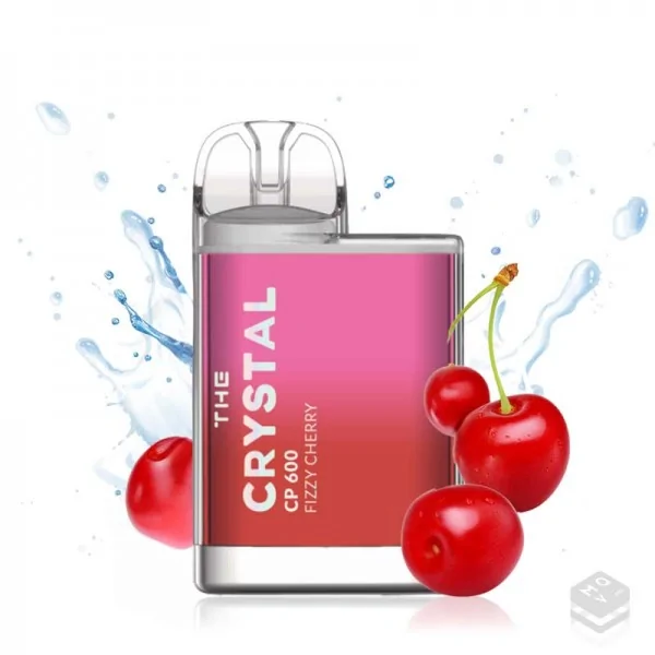 DISPOSABLE VAPE CRYSTAL FIZZY CHERRY CP600 20MG 2ML