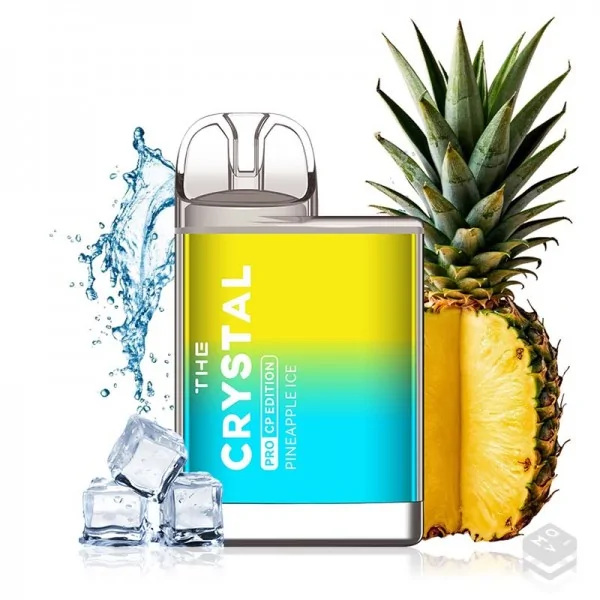 VAPER DESECHABLE CRYSTAL PINEAPPLE ICE CP600 20MG 2ML