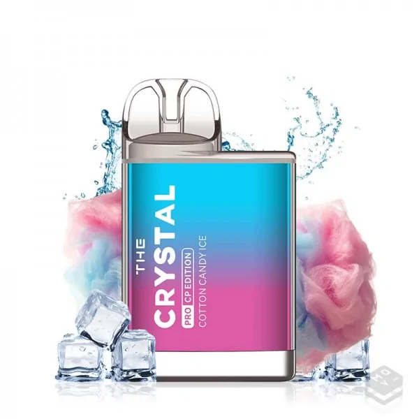 VAPER DESECHABLE CRYSTAL COTTON CANDY ICE CP600 20MG 2ML