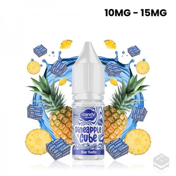 SALES DE NICOTINA PINEAPPLE CUBE CANDY CLOUDS 10ML