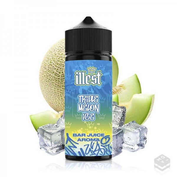 FLAVOUR TRIPLE MELON ICE ILLEST 30ML LONGFILL