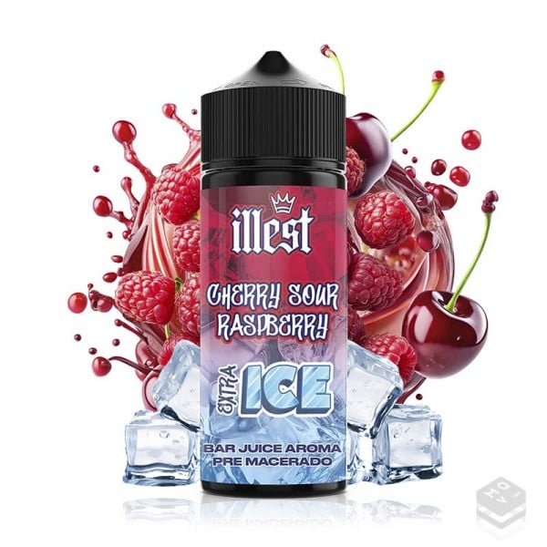 AROMA CHERRY SOUR RASPBERRY EXTRA ICE ILLEST 30ML LONGFILL