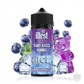 AROMA BLUE RAZZ GUMMY EXTRA ICE ILLEST 30ML LONGFILL