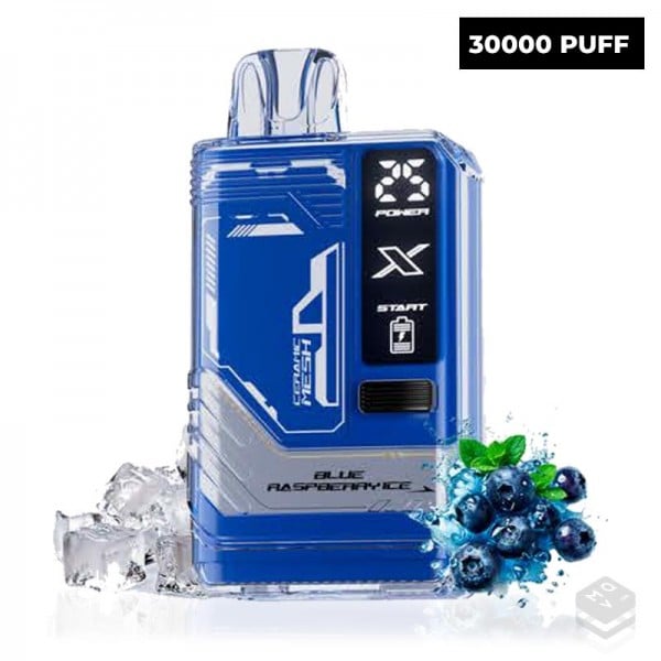 VAPER DESECHABLE BLUE RASPBERRY ICE GUDBAR X-ULTRA 0MG