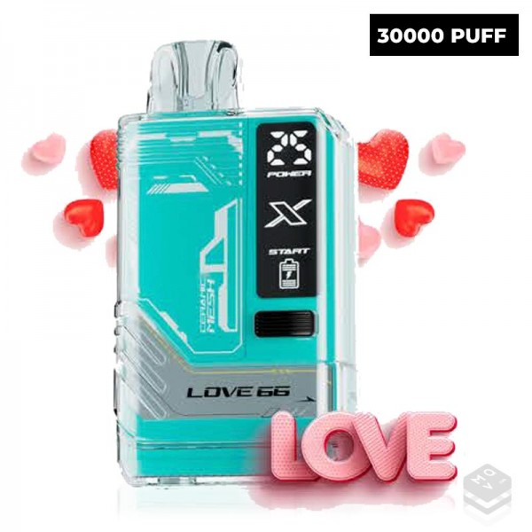 DISPOSABLE VAPE LOVE 66 GUDBAR X-ULTRA 0MG