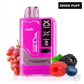 DISPOSABLE VAPE GRAPEBLUEBERRY CRANBERRY GUDBAR X-ULTRA 0MG