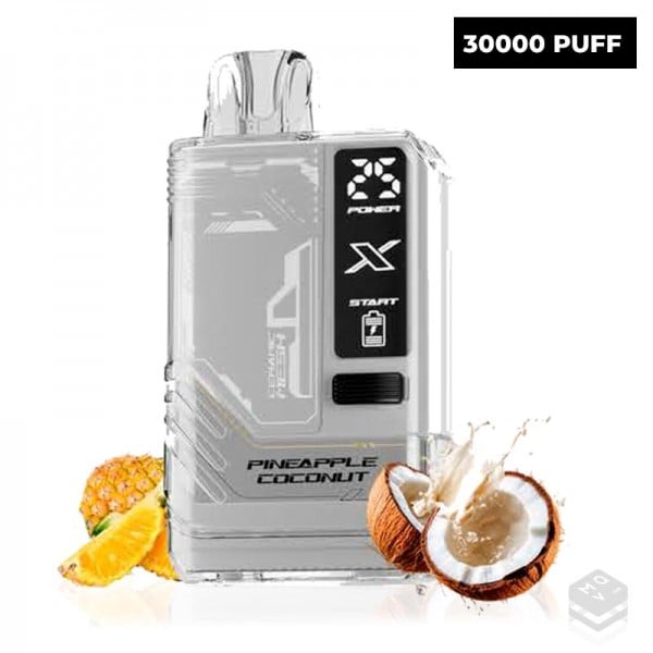 VAPER DESECHABLE PINEAPPLE COCONUT GUDBAR X-ULTRA 0MG